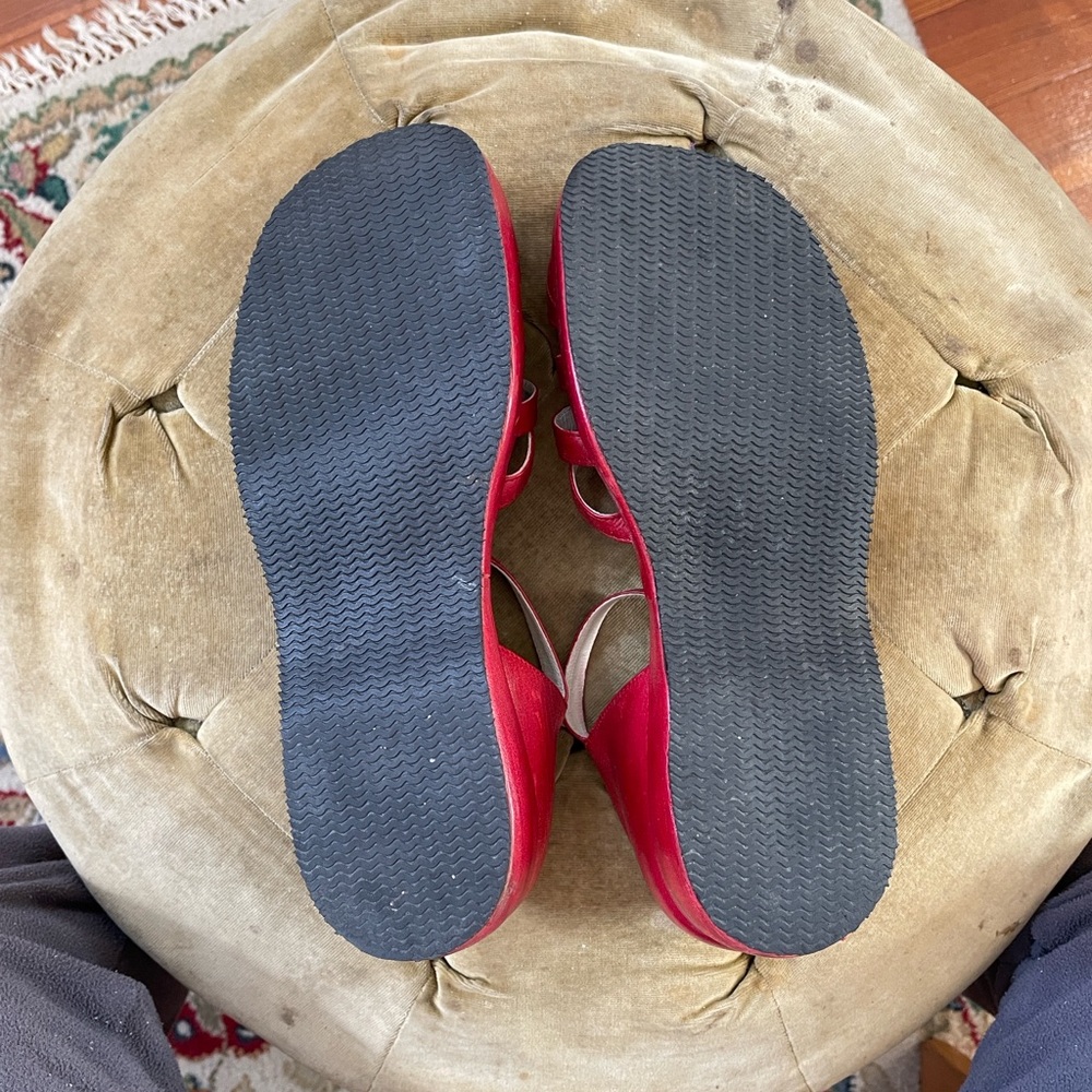 Giraudon red shoes, size 39 - Picture 6 of 6